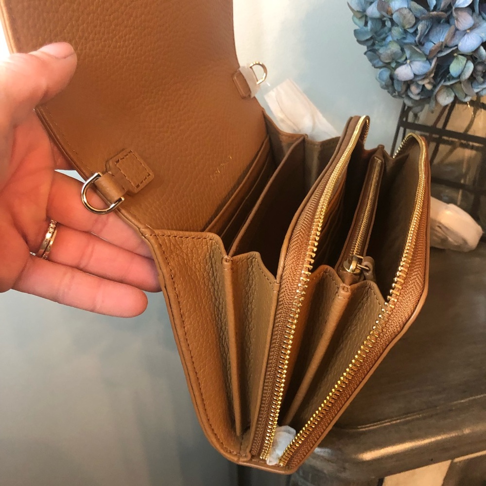 Tory Burch bombe flat wallet crossbody - Picture 3 of 8